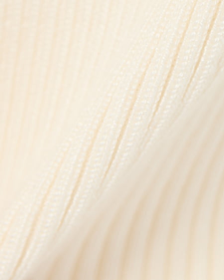 INGNI（イング） フロントツイストオフショルニット ｵﾌﾎﾜｲﾄ