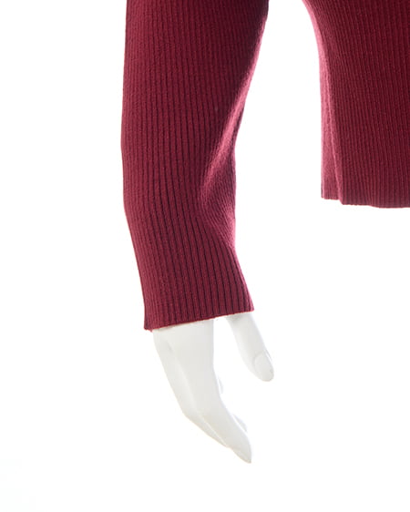 INGNI（イング） フロントツイストオフショルニット ﾎﾞﾙﾄﾞｰ