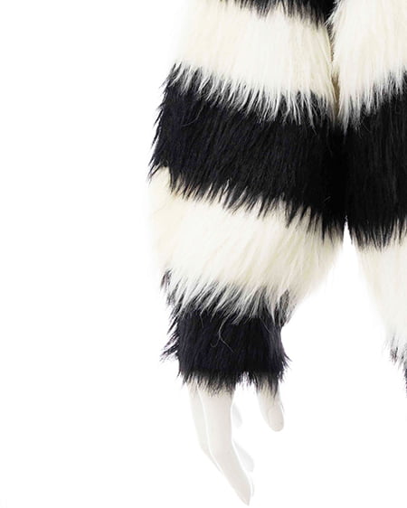 INGNI（イング） フェザーボーダーチュニックニット ｵﾌﾎﾜｲﾄ/ｸﾛ