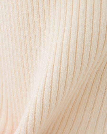 INGNI（イング） チェック柄配色デコルテリボンニット ｵﾌﾎﾜｲﾄ/ｸﾛﾁｪｯｸ