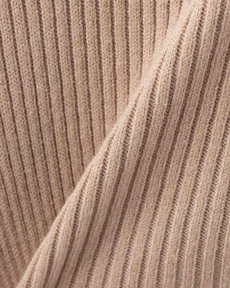 INGNI（イング） チェック柄配色デコルテリボンニット ﾍﾞｰｼﾞｭ/ｸﾛﾁｪｯｸ