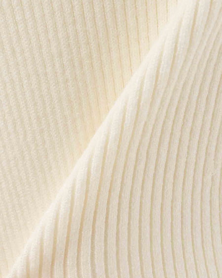 INGNI(イング) ビジュー2Wayオフショルニット オフホワイト