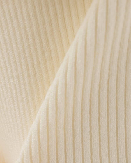 INGNI(イング) 2wayオフショルニット オフホワイト