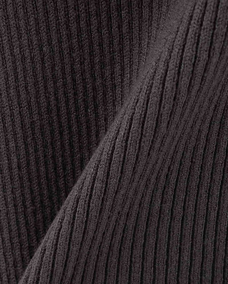 INGNI（イング） 2wayオフショルニット ﾁｬｺｰﾙｸﾞﾚｰ