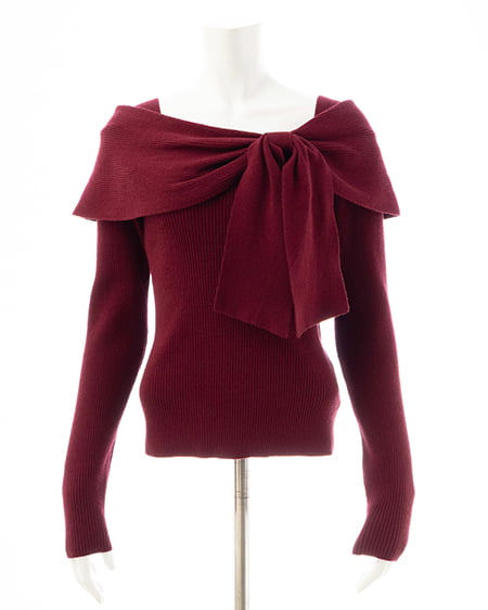 INGNI（イング） 2wayオフショルニット ﾎﾞﾙﾄﾞｰ