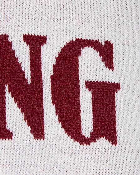 INGNI（イング） 3段ビッグロゴニット ｵﾌﾎﾜｲﾄ/ﾎﾞﾙﾄﾞｰ