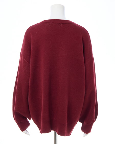 INGNI（イング） 3段ビッグロゴニット ﾎﾞﾙﾄﾞｰ/ｵﾌﾎﾜｲﾄ