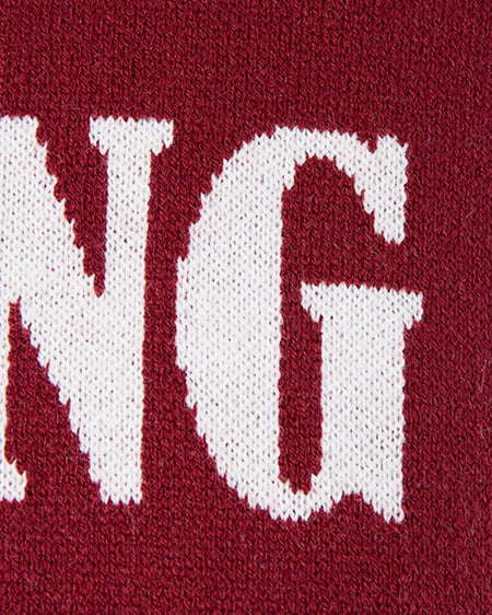 INGNI（イング） 3段ビッグロゴニット ﾎﾞﾙﾄﾞｰ/ｵﾌﾎﾜｲﾄ