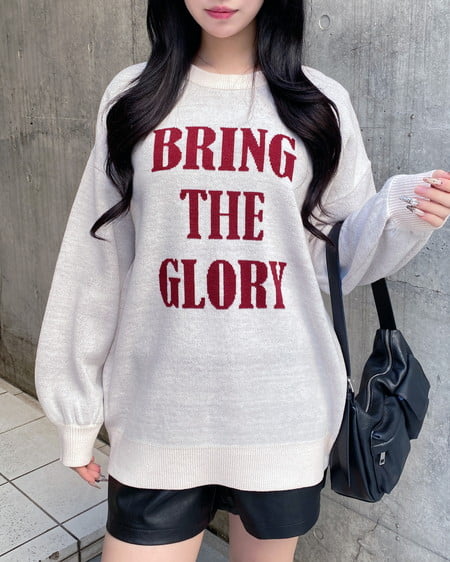 3段ビッグロゴニット