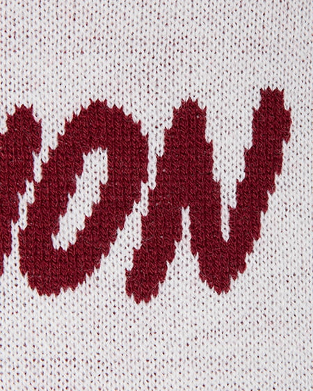 INGNI（イング） ショート丈3段ロゴニット ｵﾌﾎﾜｲﾄ/ﾎﾞﾙﾄﾞｰ