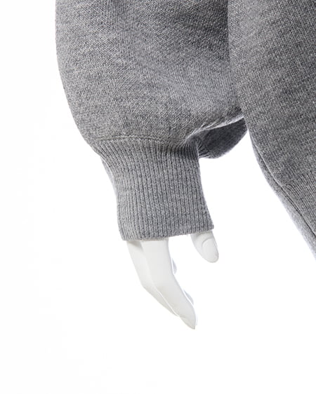 INGNI（イング） クロスロゴジャガードニット ｸﾞﾚｰ/ｸﾛ