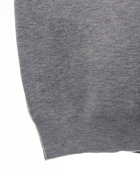 INGNI（イング） クロスロゴジャガードニット ｸﾞﾚｰ/ｸﾛ