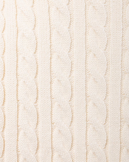 INGNI（イング） ケーブルヘンリーネックニットパーカー ｱｲﾎﾞﾘｰ