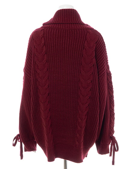 INGNI（イング） タートルネックルーズチュニックニット ﾎﾞﾙﾄﾞｰ