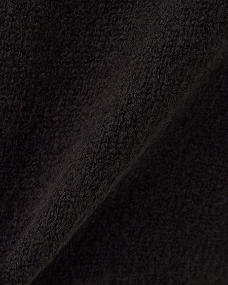 INGNI（イング） リボン×ビジューもちもちニット ｸﾛ