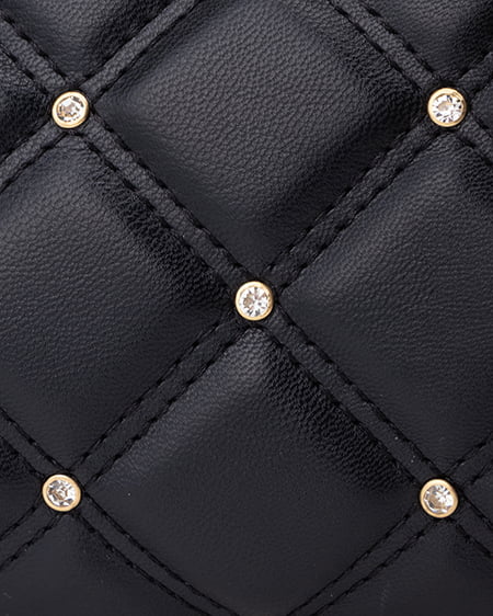 INGNI（イング） ビジューキルティングボストンバッグ ｸﾛ