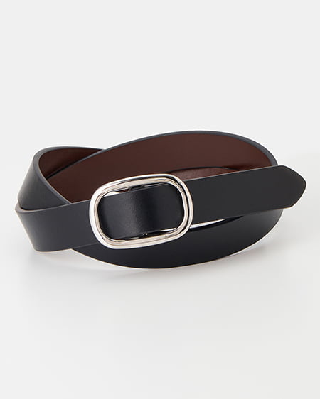 INGNI（イング） リバーシブルベルト ｸﾛ/ﾌﾞﾗｳﾝ