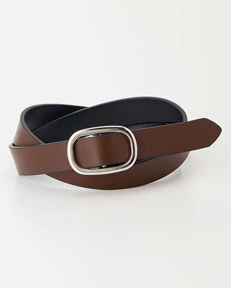 INGNI（イング） リバーシブルベルト ｸﾛ/ﾌﾞﾗｳﾝ