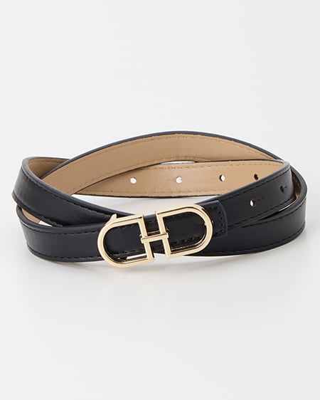 INGNI(イング) トップ式リバーシブルベルト クロ