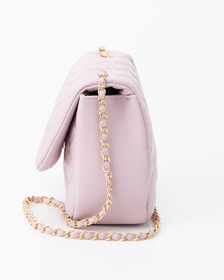 INGNI（イング） エンブレム付キルティングショルダーバッグ ﾋﾟﾝｸ