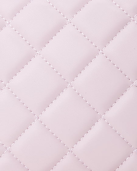 INGNI（イング） エンブレム付キルティングショルダーバッグ ﾋﾟﾝｸ