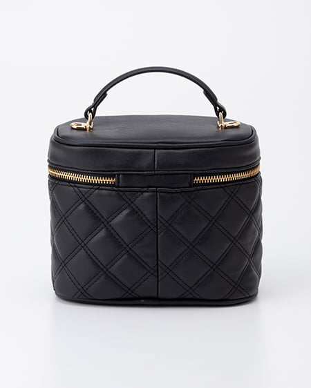 INGNI(イング) キルティングバニティショルダーバッグ クロ