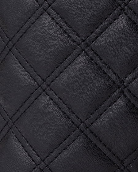 INGNI(イング) キルティングバニティショルダーバッグ クロ