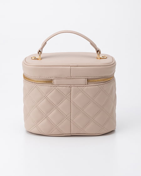 INGNI(イング) キルティングバニティショルダーバッグ ベージュ