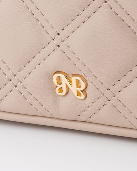 INGNI(イング) キルティングバニティショルダーバッグ ベージュ