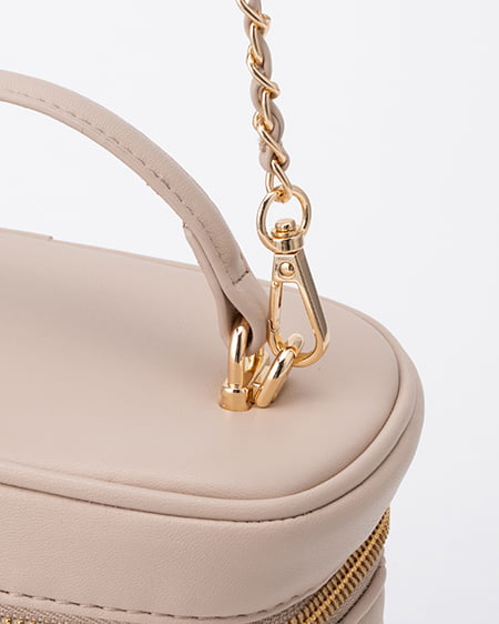 INGNI(イング) キルティングバニティショルダーバッグ ベージュ