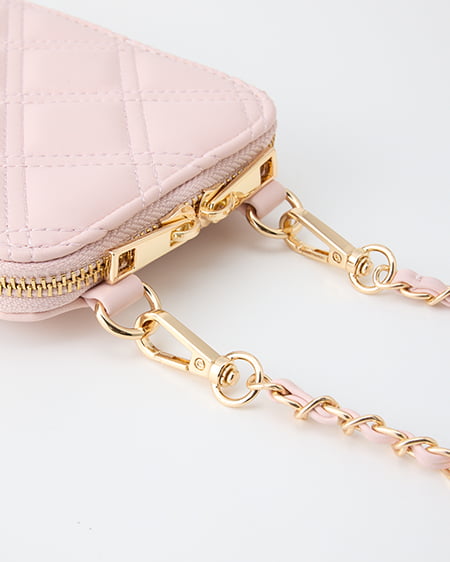 INGNI（イング） ハート型ポーチ付きマルチショルダーバッグ ﾋﾟﾝｸ