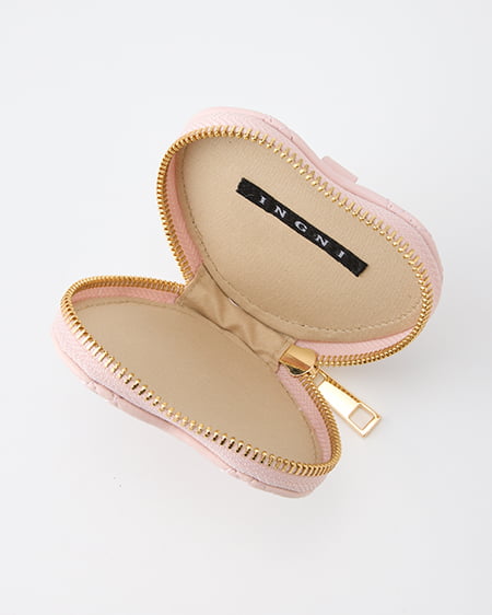 INGNI（イング） ハート型ポーチ付きマルチショルダーバッグ ﾋﾟﾝｸ