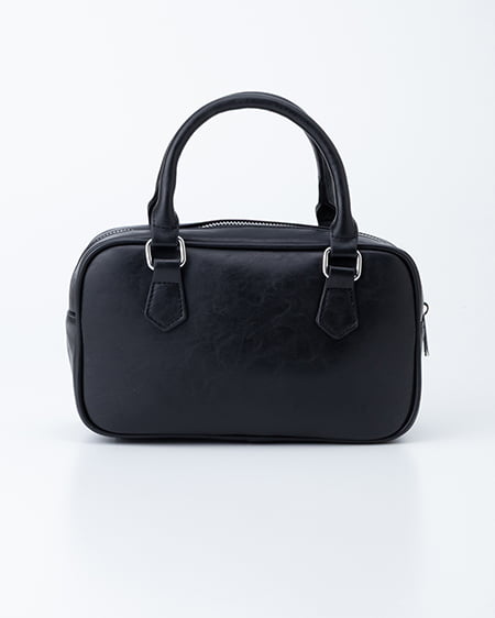 INGNI（イング） ハートチャーム付ボストンバッグ ｸﾛ