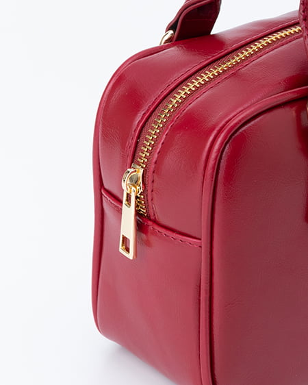 INGNI（イング） ハートチャーム付ボストンバッグ ｱｶ