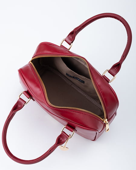 INGNI（イング） ハートチャーム付ボストンバッグ ｱｶ