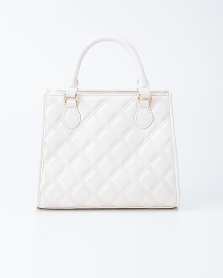 INGNI（イング） リボン付キルティングスクエアバッグ ｵﾌﾎﾜｲﾄ