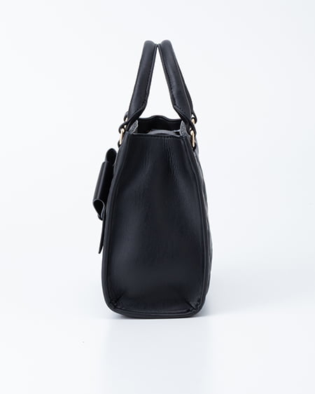 INGNI（イング） リボン付キルティングスクエアバッグ ｸﾛ