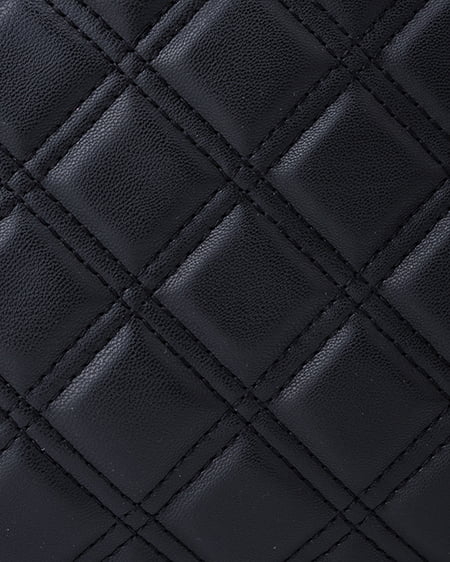 INGNI（イング） リボン付キルティングスクエアバッグ ｸﾛ