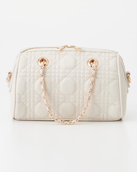 INGNI（イング） キルティングチェーンボストンバッグ ｱｲﾎﾞﾘｰ