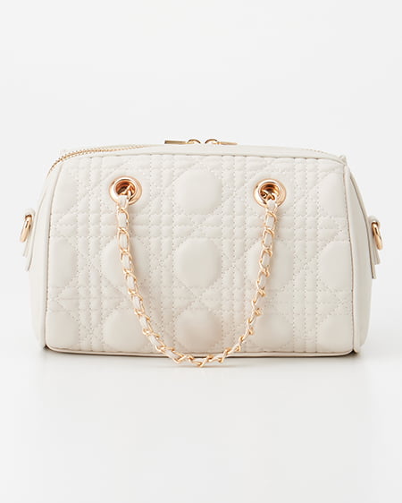 INGNI（イング） キルティングチェーンボストンバッグ ｱｲﾎﾞﾘｰ