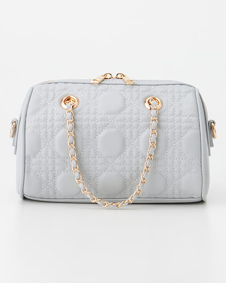 INGNI（イング） キルティングチェーンボストンバッグ ｻｯｸｽ