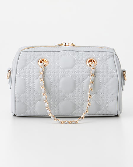 INGNI（イング） キルティングチェーンボストンバッグ ｻｯｸｽ