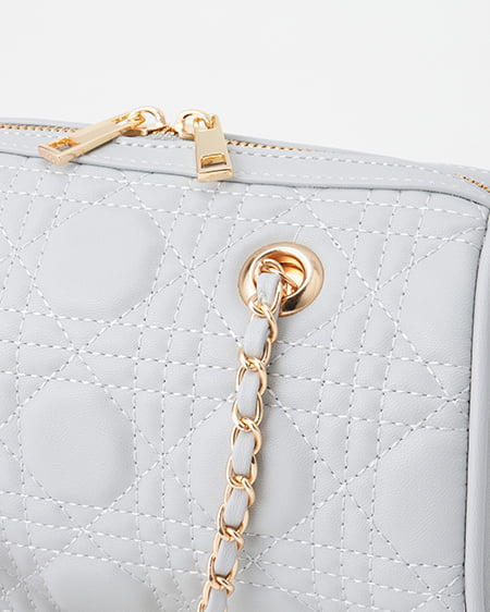 INGNI（イング） キルティングチェーンボストンバッグ ｻｯｸｽ