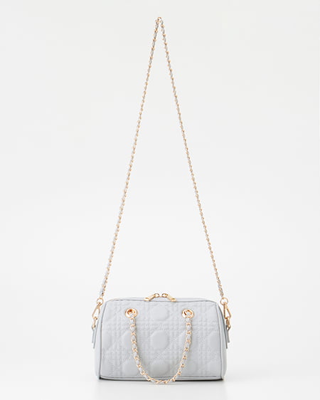 INGNI（イング） キルティングチェーンボストンバッグ ｻｯｸｽ