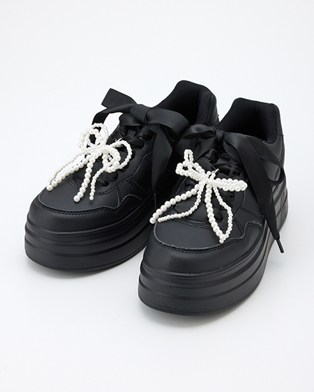 プラットフォームコートスニーカー