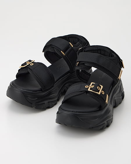 INGNI(イング) 2ベルトボリュームスポサン クロ