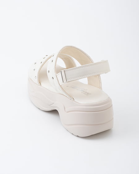 INGNI（イング） キルトビジューサンダル ｱｲﾎﾞﾘｰ