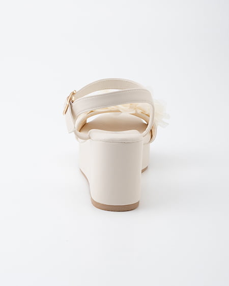 INGNI（イング） 厚底フラワーサンダル ｱｲﾎﾞﾘｰ