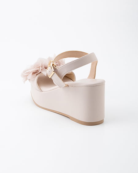 INGNI（イング） 厚底フラワーサンダル ﾋﾟﾝｸ