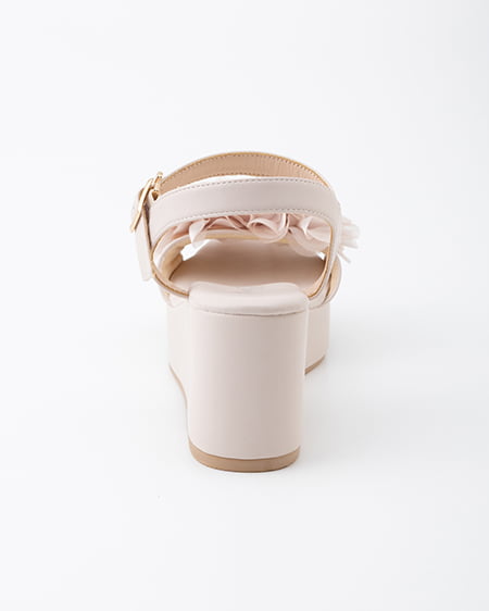 INGNI（イング） 厚底フラワーサンダル ﾋﾟﾝｸ